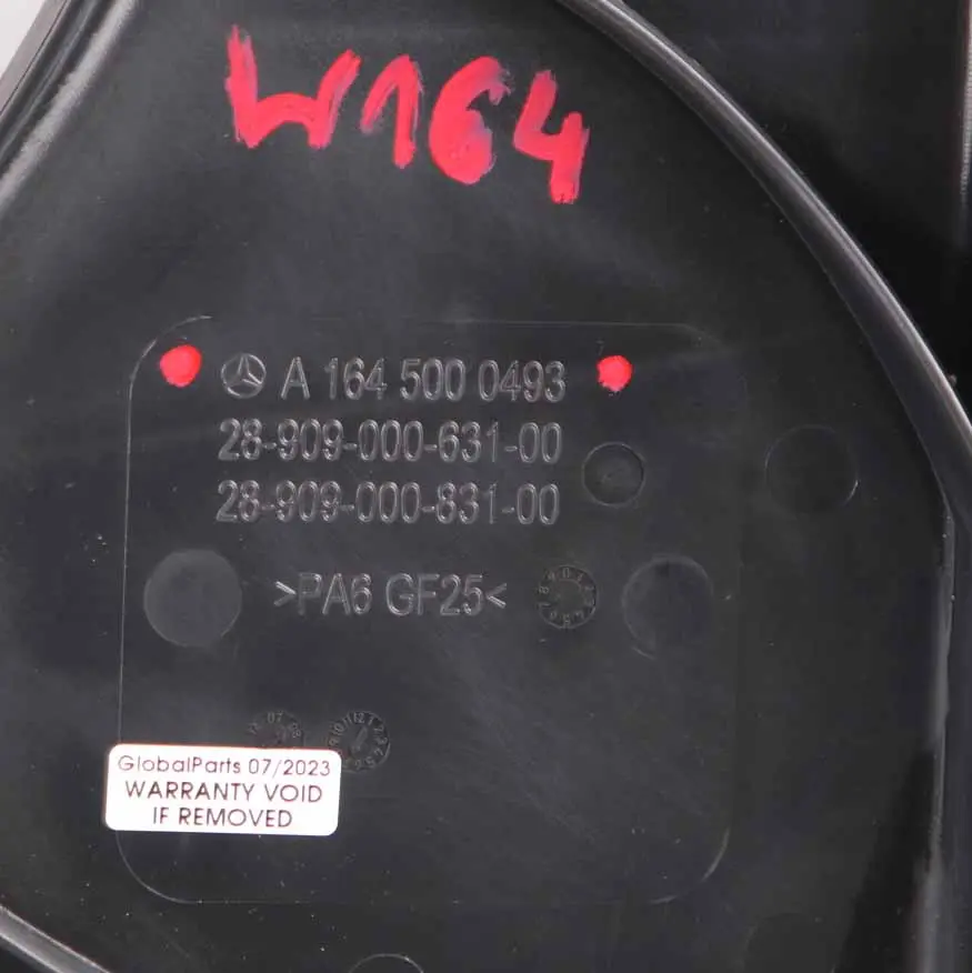 Mercedes W164 Kühlung Kühler Benziner Motor Kühlerlüfter - SKU A1645000493 - Teilenummer A1645000493