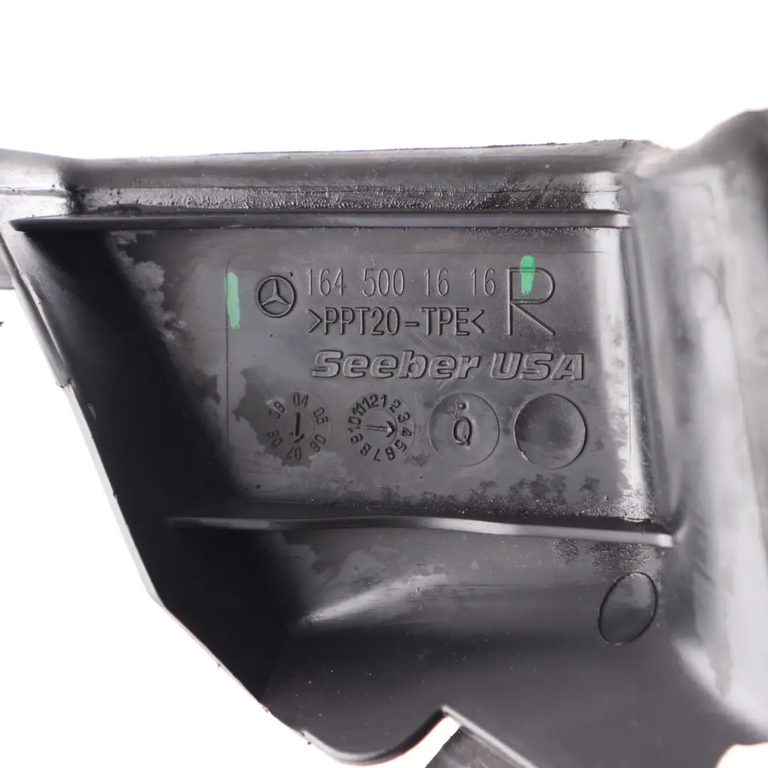 Mercedes ML W164 Guía Conducto Deflector Aire Radiador Tapa Derecha - SKU A1645001616 - Número de pieza A1645001616