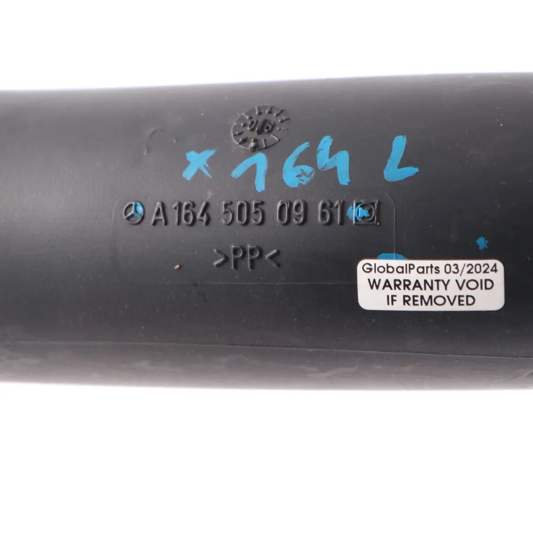 Intake Hose Left N/S Genuine to Mercedes X164 Air with Part number A1645050961 Mercedes X164 Air Intake Hose Left N/S Genuine - SKU A1645050961 - Part number A1645050961