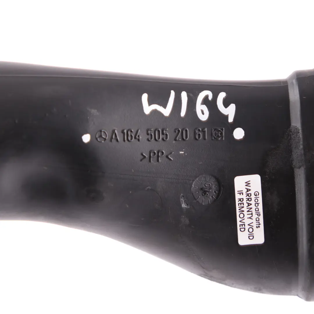 Mercedes ML W164 Luftkanal Rohr Ansaugschlauch hinten rechts O/S - SKU A1645052061 - Teilenummer A1645052061