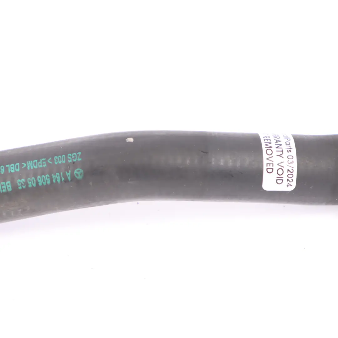  Tubo refrigerante Mercedes W164 Diesel OM629 acqua riscaldatore - SKU A1645060535 - Numero di parte A1645060535