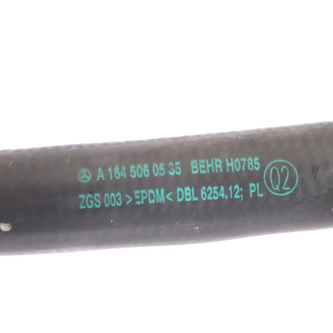  Coolant Hose Mercedes ML W164 Diesel OM629 Heater Water Line - SKU A1645060535 - Part number A1645060535