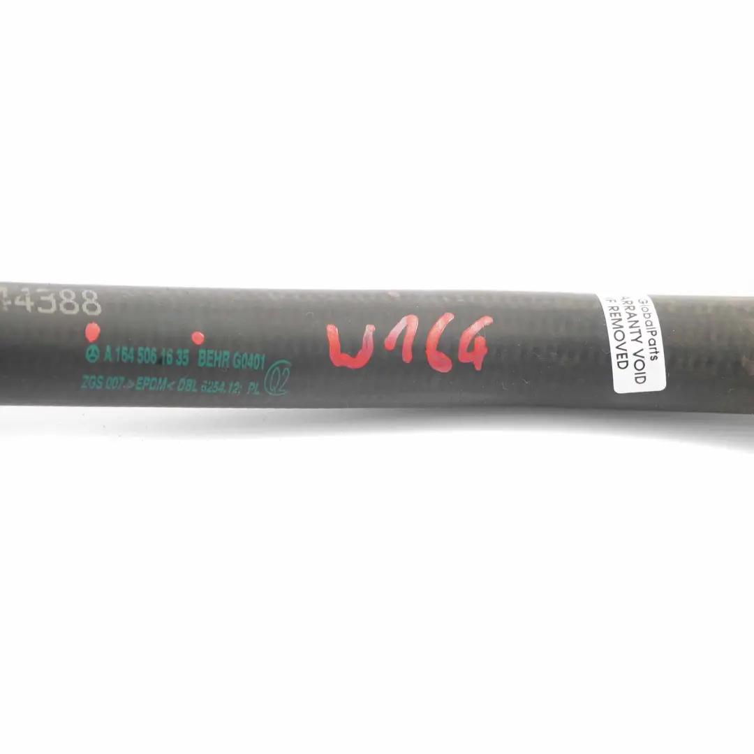 Tuyau de refroidissement de l'unité de l'eau Mercedes ML W164 - SKU A1645061635 - Numéro de pièce A1645061635