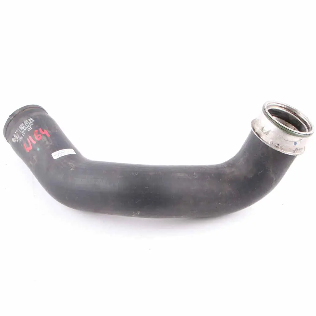 Intake Hose Turbo Air Intercooler Pipe to Mercedes ML W164 with Part number A1645280282 Mercedes ML W164 Intake Hose Turbo Air Intercooler Pipe - SKU A1645280282 - Part number A1645280282