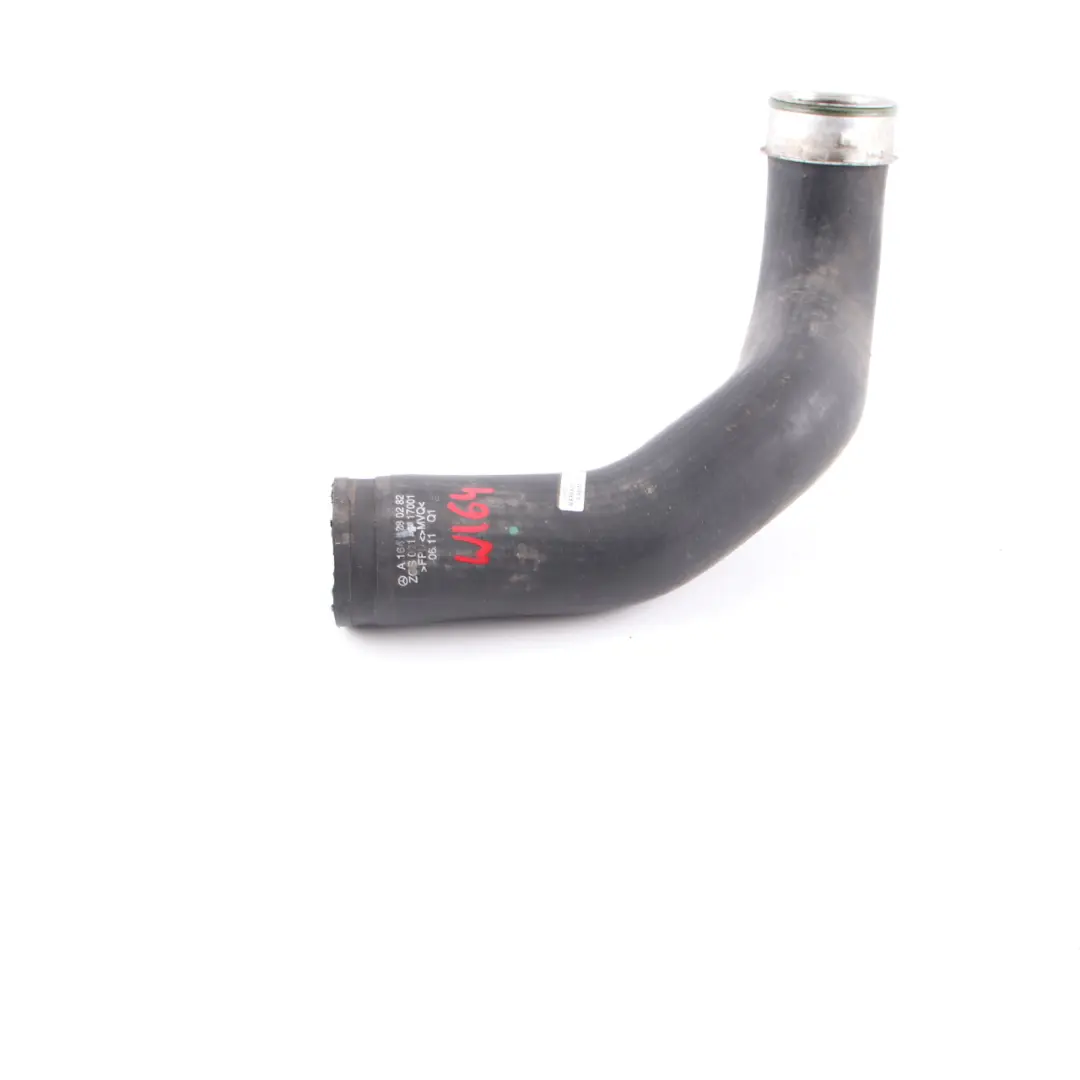 Intake Hose Turbo Air Intercooler Pipe to Mercedes ML W164 with Part number A1645280282 Mercedes ML W164 Intake Hose Turbo Air Intercooler Pipe - SKU A1645280282 - Part number A1645280282