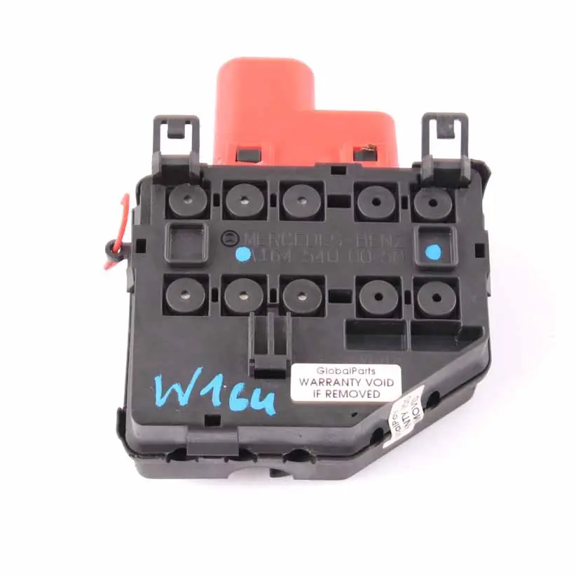 Fuse Box Battery Jump Start Terminal to Mercedes ML W164 with Part number A1645400050 Mercedes ML W164 Fuse Box Battery Jump Start Terminal - SKU A1645400050 - Part number A1645400050