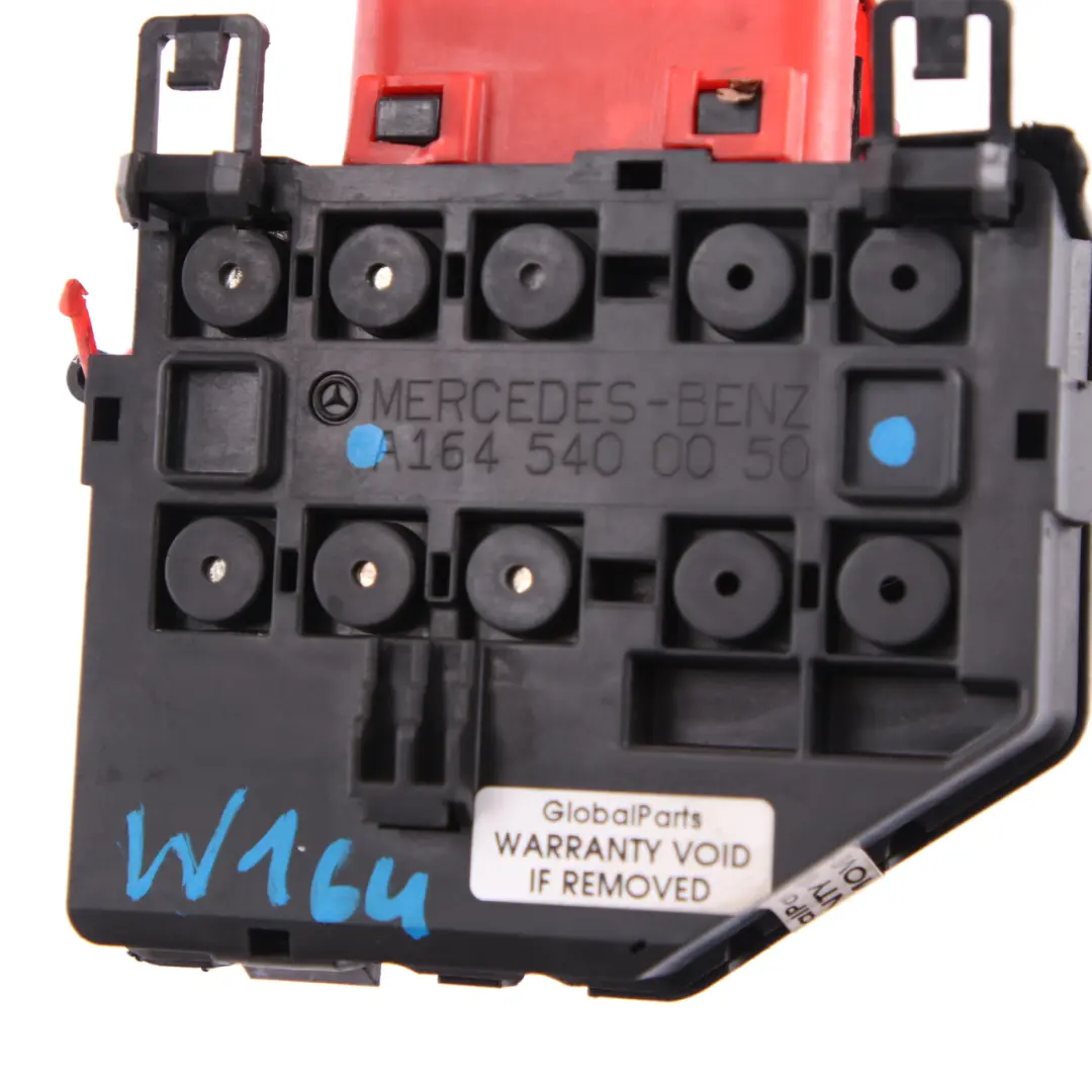 Fuse Box Battery Jump Start Terminal to Mercedes ML W164 with Part number A1645400050 Mercedes ML W164 Fuse Box Battery Jump Start Terminal - SKU A1645400050 - Part number A1645400050