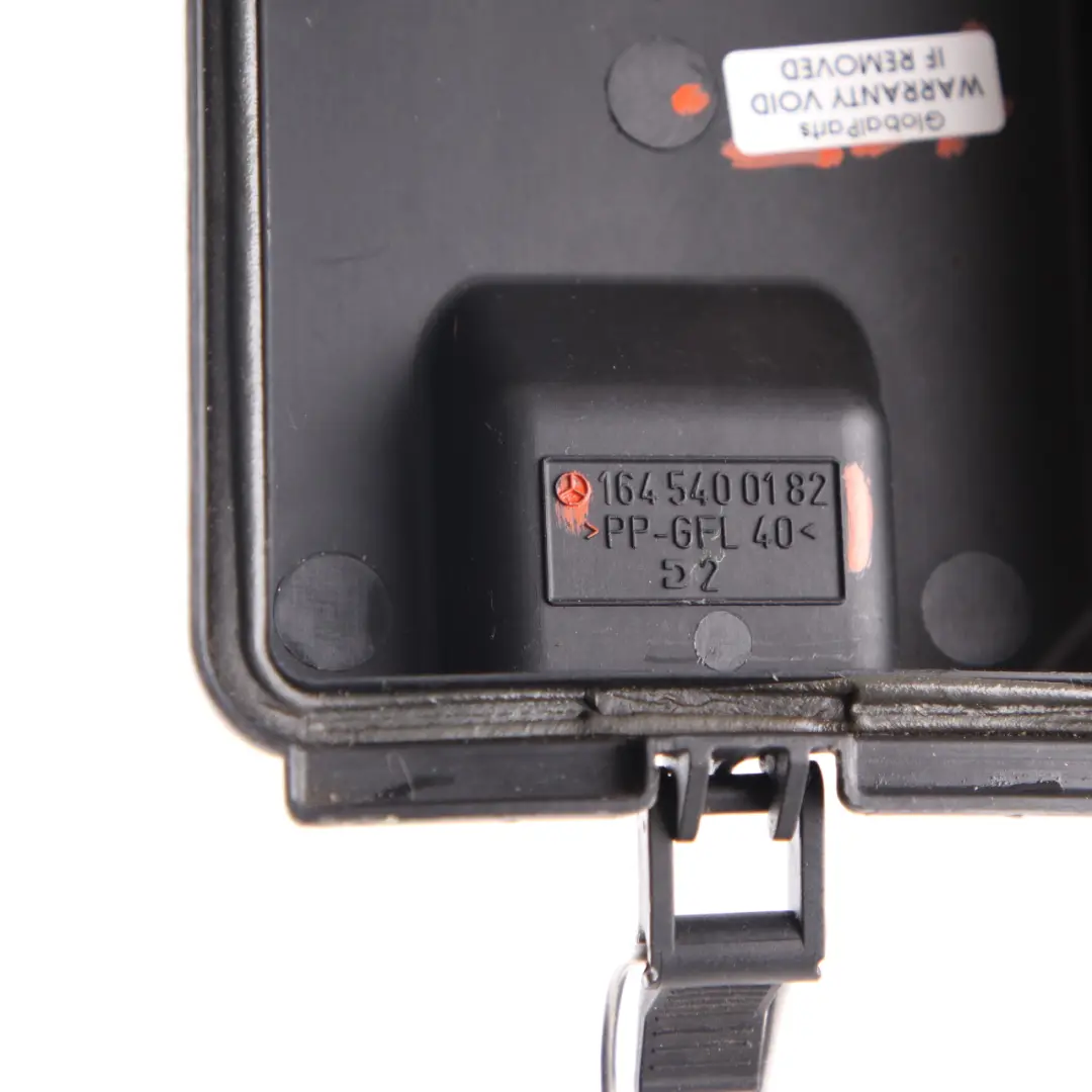 Fuse Box Cover Trim Panel Cap to Mercedes ML W164 GL X164 with Part number A1645400182 Mercedes ML W164 GL X164 Fuse Box Cover Trim Panel Cap - SKU A1645400182 - Part number A1645400182