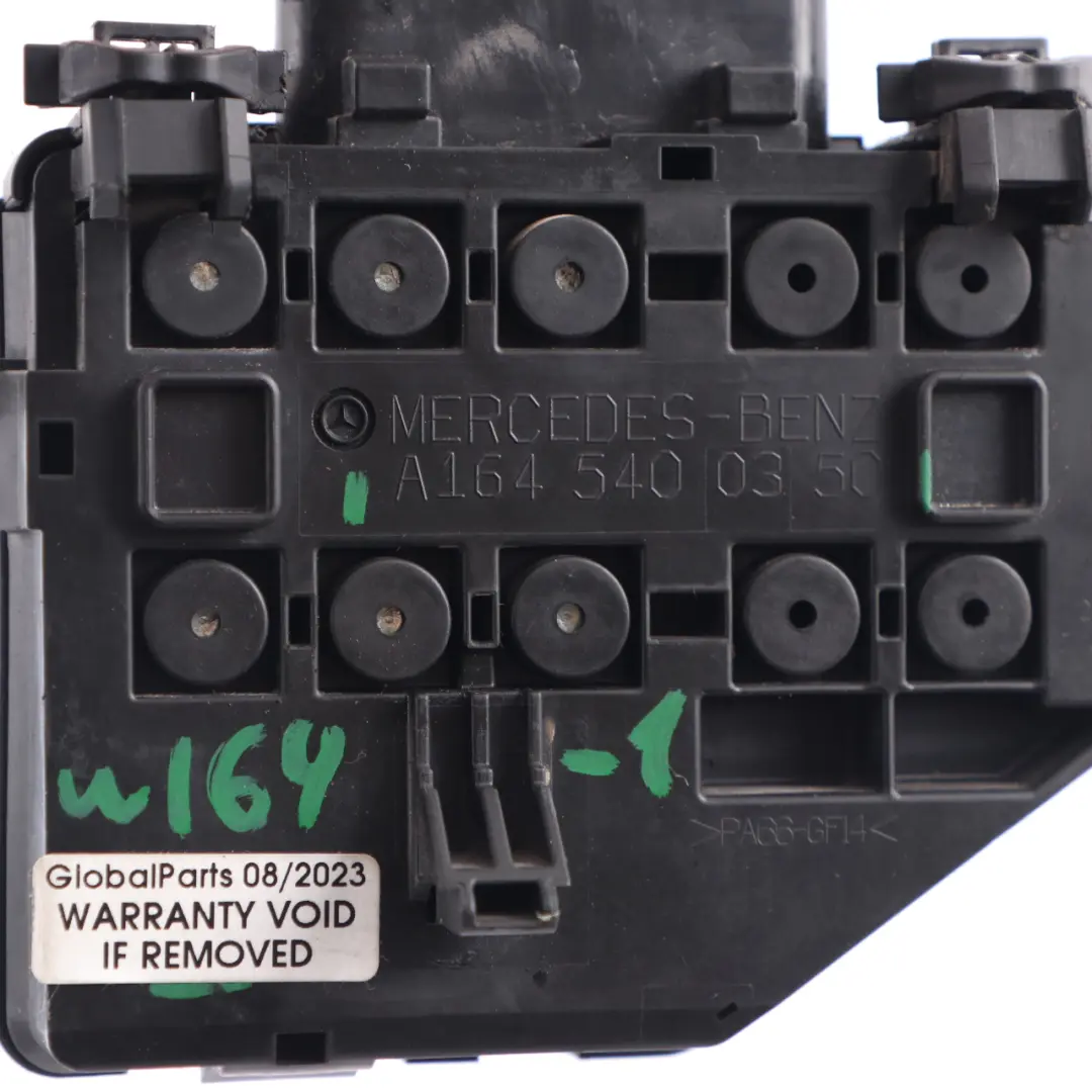 Terminale Avviamento Emergenza Scatola Fusibili per Mercedes ML W164 con numero di parte A1645400350 Mercedes ML W164 Terminale Avviamento Emergenza Scatola Fusibili - SKU A1645400350-1 - Numero di parte A1645400350