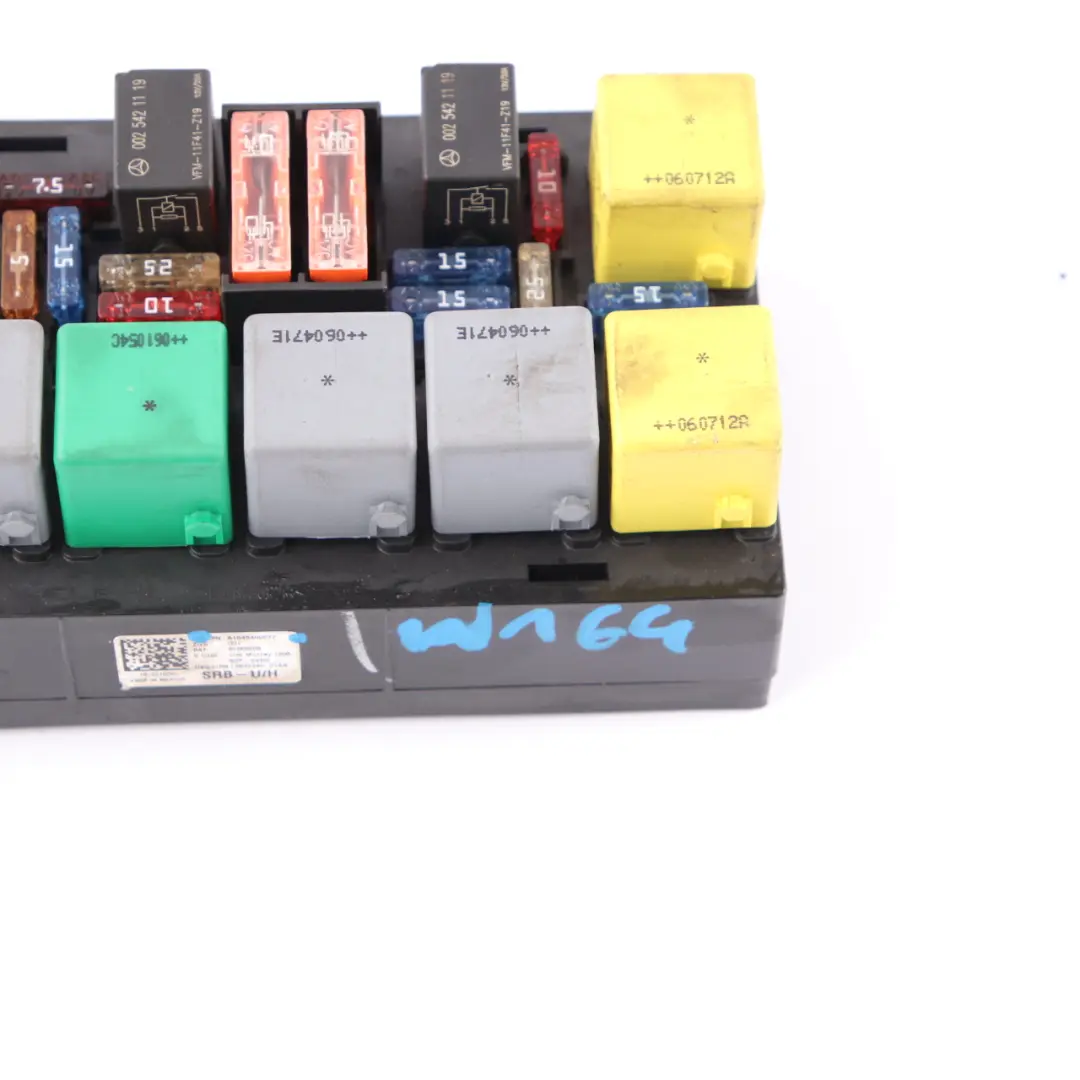 Mercedes ML W164 Module Relais Boîte Fusibles Module Commande Avant - SKU A1645400672 - Numéro de pièce A1645400672