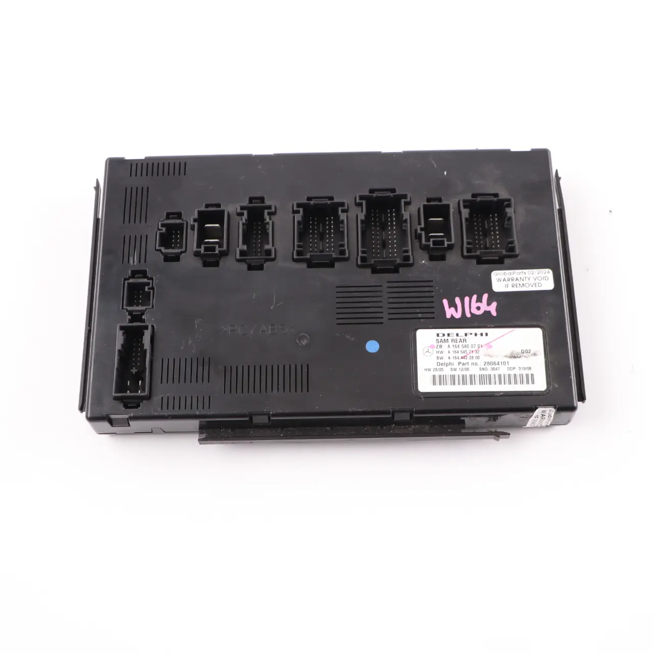 Mercedes ML W164 Modulo SAM posteriore controllo Scatola fusibili A1645400701