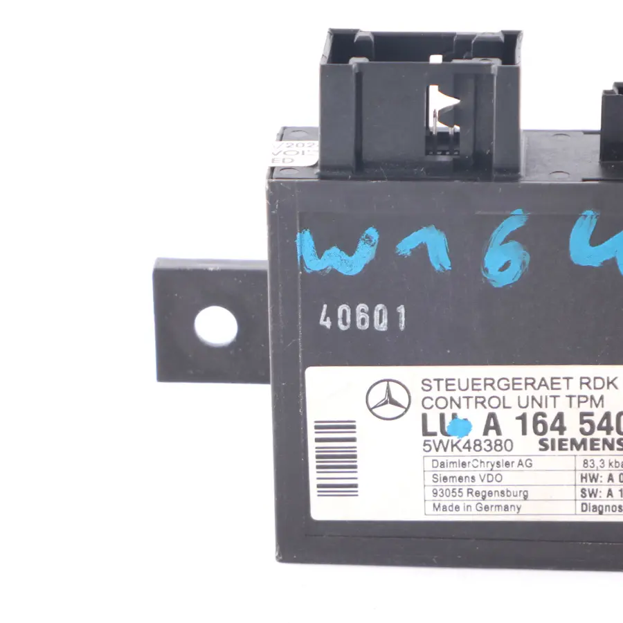 Mercedes W204 W176 W212 Moduł Sterownik RDK - SKU A1645400762 - Numer Części A1645400762