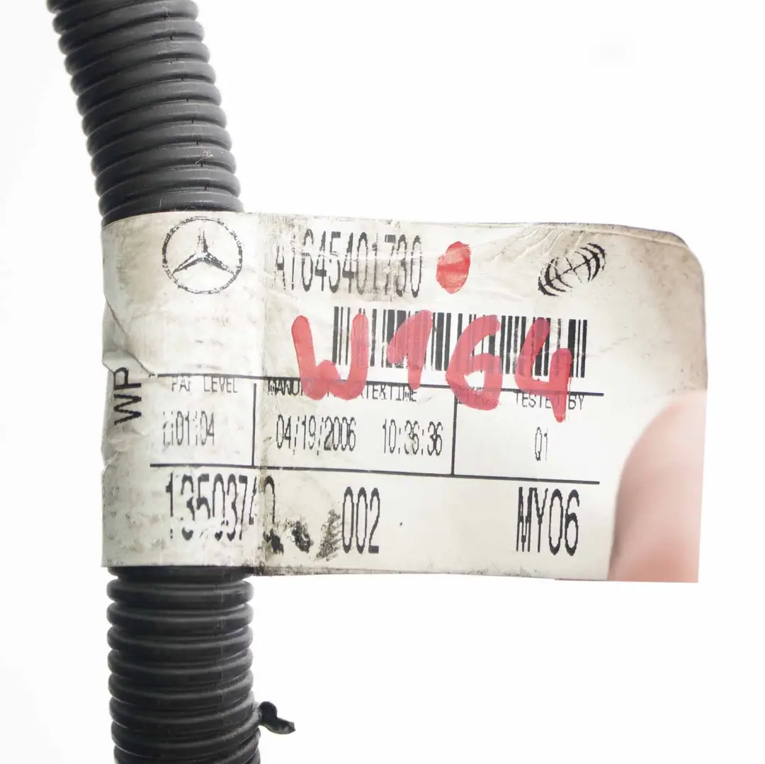 Battery Starter Alternator Wiring Harness Cable OM642 Mercedes W164 - SKU A1645401730 - Part number A1645401730