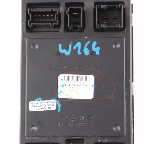 Sam Module Mercedes W164 Passenger Side SAM Fuse Relay Control Unit to with Part number A1645402501 Sam Module Mercedes W164 Passenger Side SAM Fuse Relay Control Unit - SKU A1645402501 - Part number A1645402501