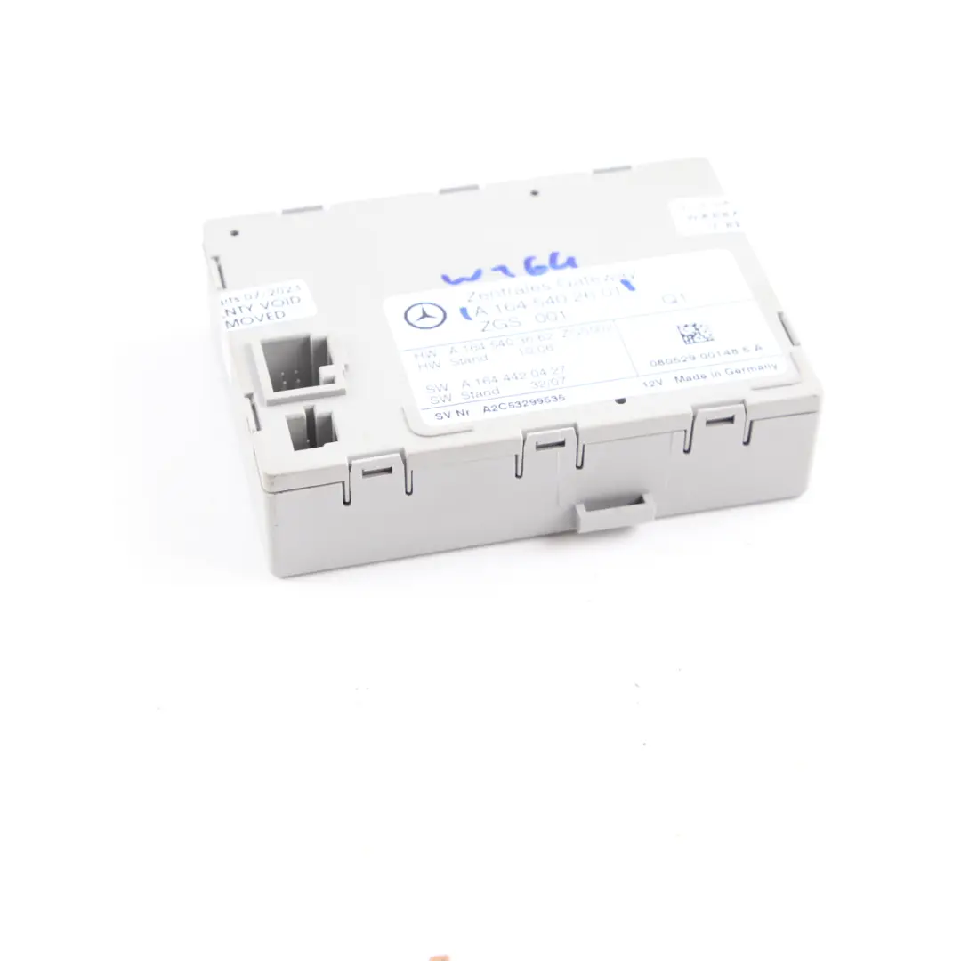 Mercedes W164 Módulo de unidad control puerta enlace ECU - SKU A1645402601 - Número de pieza A1645402601
