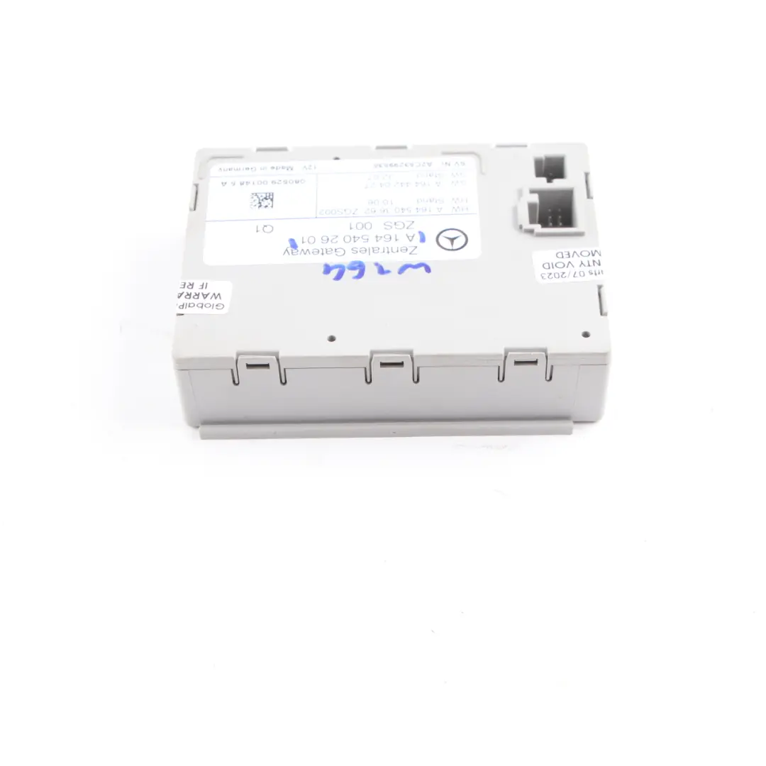 Mercedes W164 Gateway Control Unit Gateway Module ECU - SKU A1645402601 - Part number A1645402601