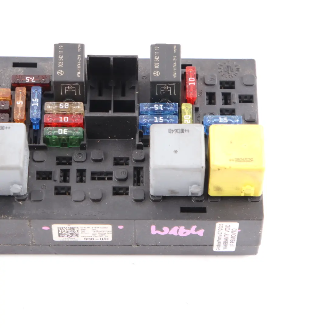 Mercedes ML W164 Caja De Fusibles Relé Unidad De Control Módulo - SKU A1645403272 - Número de pieza A1645403272
