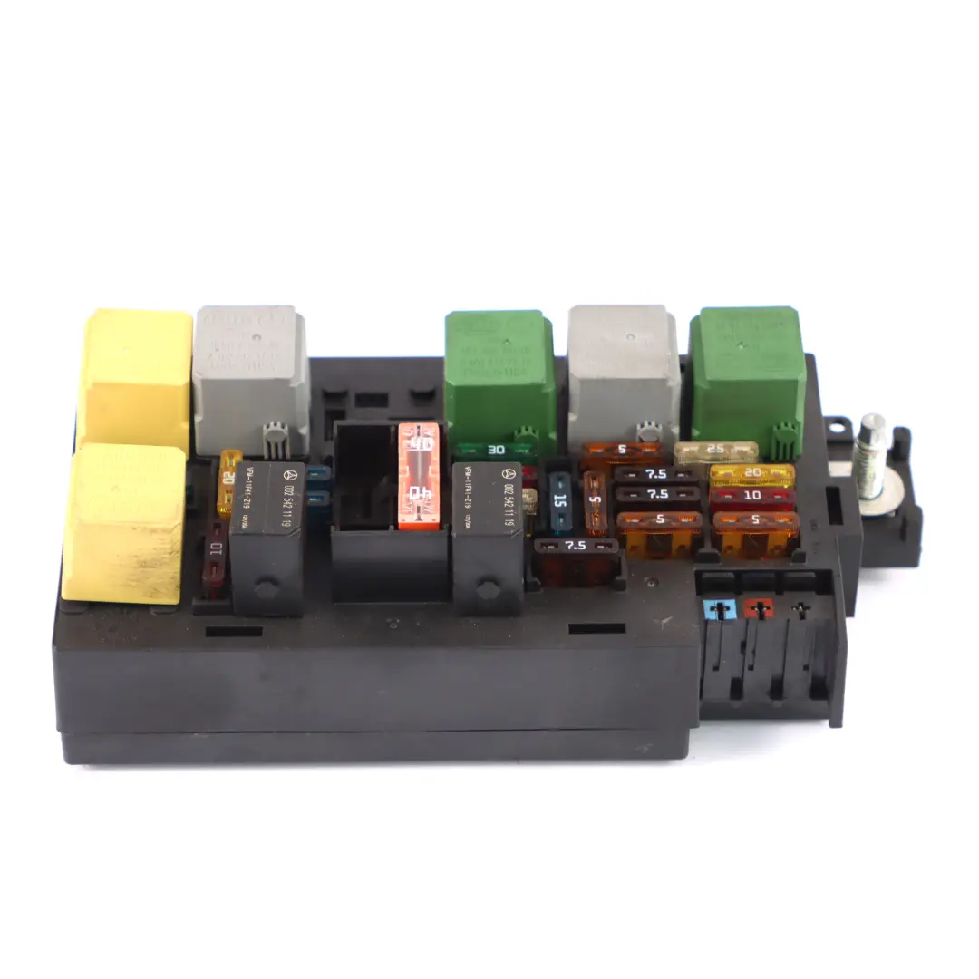 Fuse Box Relay Module Control Unit to Mercedes ML W164 W251 with Part number A1645403572 Mercedes ML W164 W251 Fuse Box Relay Module Control Unit - SKU A1645403572 - Part number A1645403572