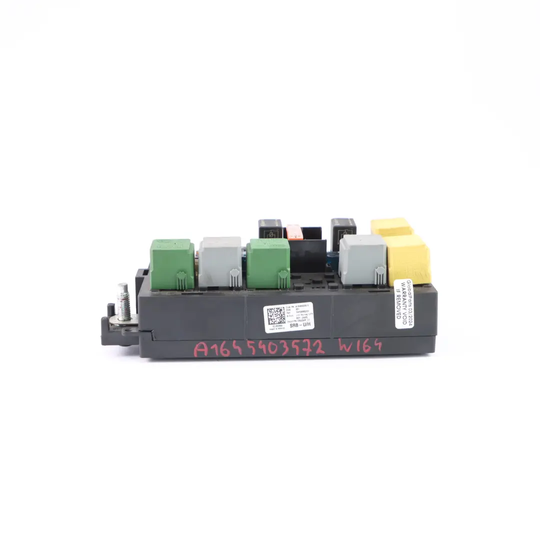 Mercedes ML W164 W251 Fuse Box Relay Module Control Unit - SKU A1645403572 - Part number A1645403572