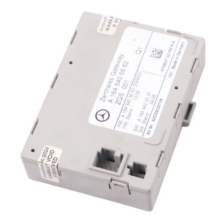 Central Gateway Modulo controllo per Mercedes W164 con numero di parte A1645405662 Mercedes W164 Central Gateway Modulo controllo - SKU A1645405662 - Numero di parte A1645405662