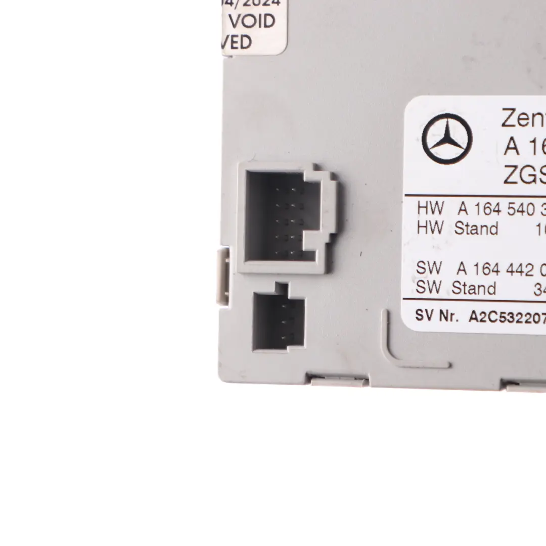 Central Gateway Modulo controllo per Mercedes W164 con numero di parte A1645405662 Mercedes W164 Central Gateway Modulo controllo - SKU A1645405662 - Numero di parte A1645405662