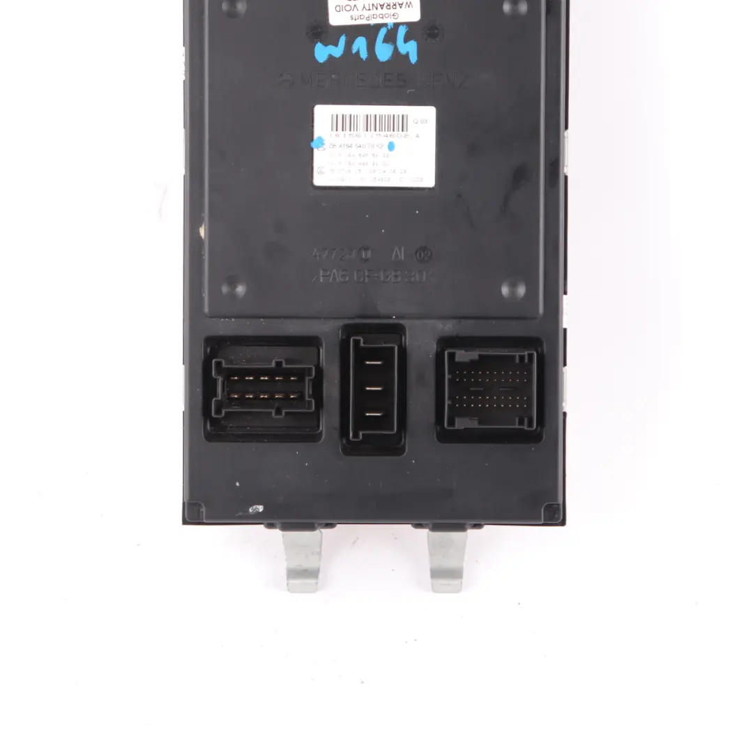 SAM Module Mercedes Ml W164 Fuse Box Front Relay Control Unit to with Part number A1645407662 SAM Module Mercedes Ml W164 Fuse Box Front Relay Control Unit - SKU A1645407662 - Part number A1645407662