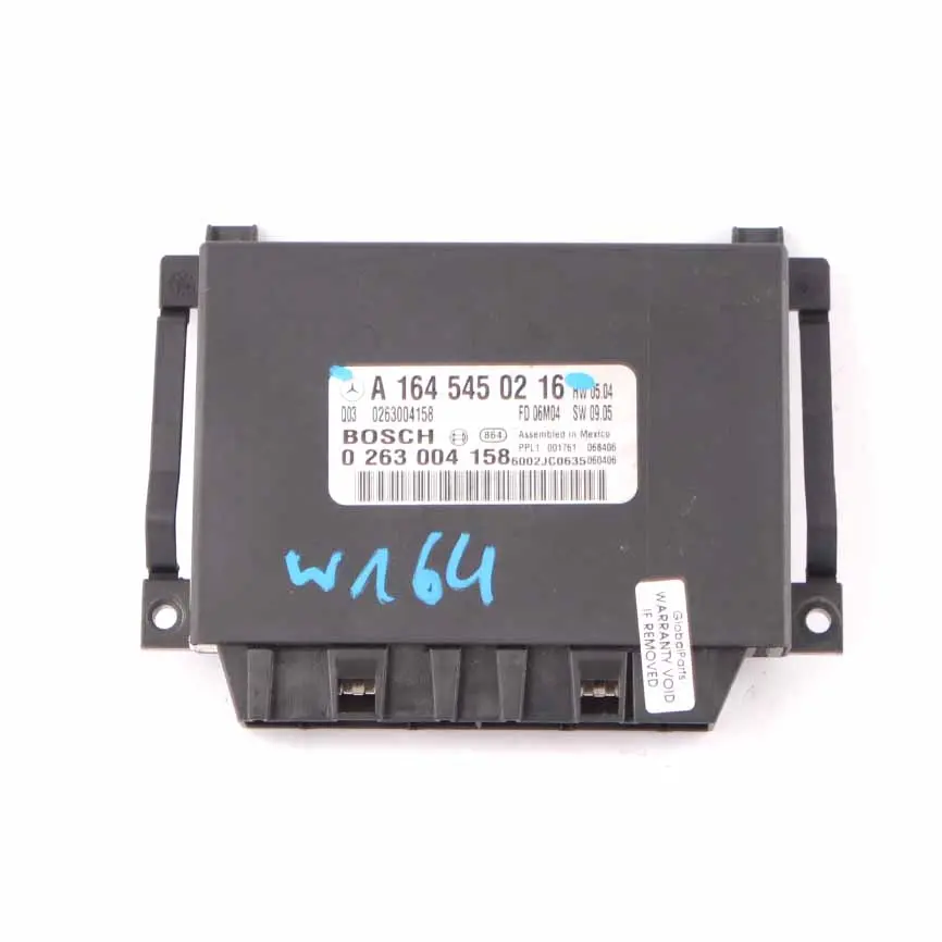 Modulo PDC Mercedes W164 Sensore Unità Controllo Distanza Parcheggio A1645450216