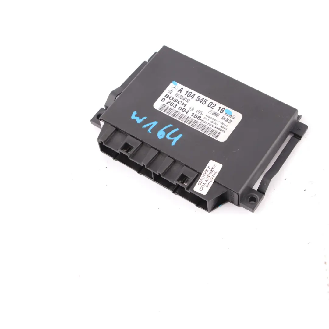 Modulo PDC Mercedes W164 Sensore Unità Controllo Distanza Parcheggio per con numero di parte A1645450216 Modulo PDC Mercedes W164 Sensore Unità Controllo Distanza Parcheggio - SKU A1645450216 - Numero di parte A1645450216