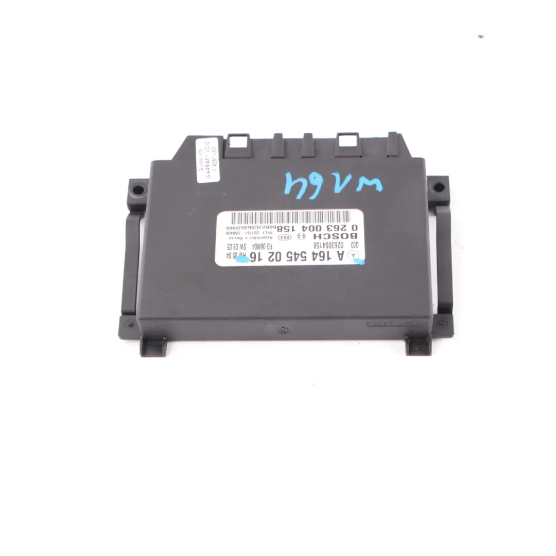  Módulo PDC Mercedes W164 Unidad Control Distancia Sensor - SKU A1645450216 - Número de pieza A1645450216