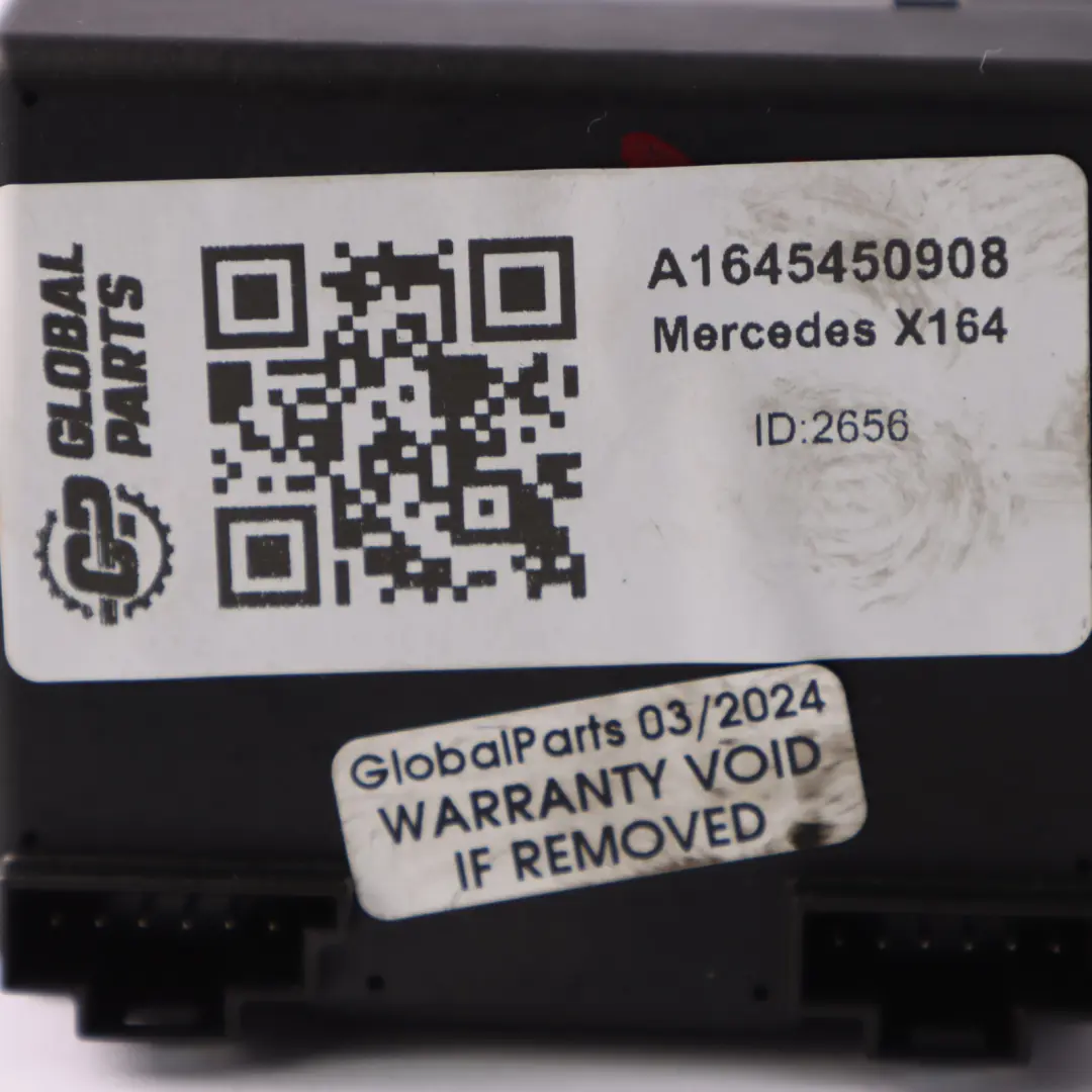 Zündschalter Schloss Steuermodul für Mercedes W164 mit Teilenummer A1645450908 Mercedes W164 Zündschalter Schloss Steuermodul - SKU A1645450908 - Teilenummer A1645450908