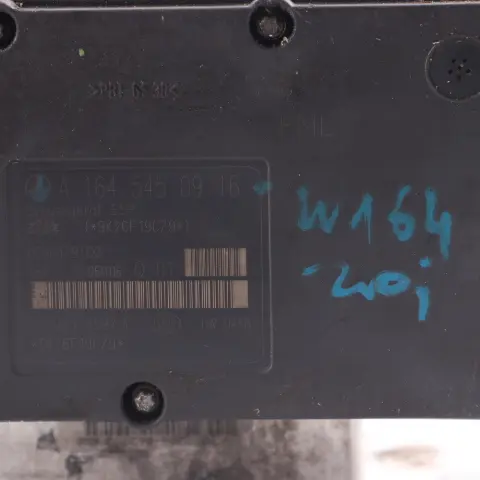 Brake Pump ABS ESP Hydraulic Unit Module to Mercedes ML W164 AMG with Part number A1645450916 Mercedes ML W164 AMG Brake Pump ABS ESP Hydraulic Unit Module - SKU A1645450916 - Part number A1645450916