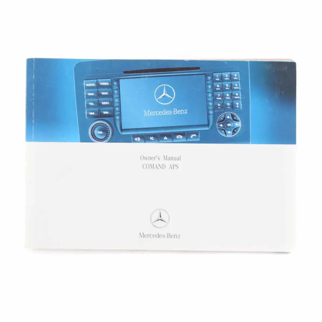 Mercedes ML W164 Owner's Manual Instruction Book Case Wallet Pouch A1645842482 - SKU A1645844182 - Part number A1645844182