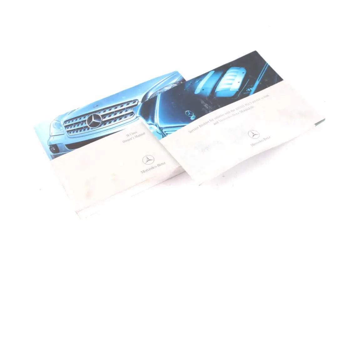 Owner's Handbook Service Booklet Manual Set to Mercedes ML W164 with Part number A1645846168 Mercedes ML W164 Owner's Handbook Service Booklet Manual Set - SKU A1645846168 - Part number A1645846168