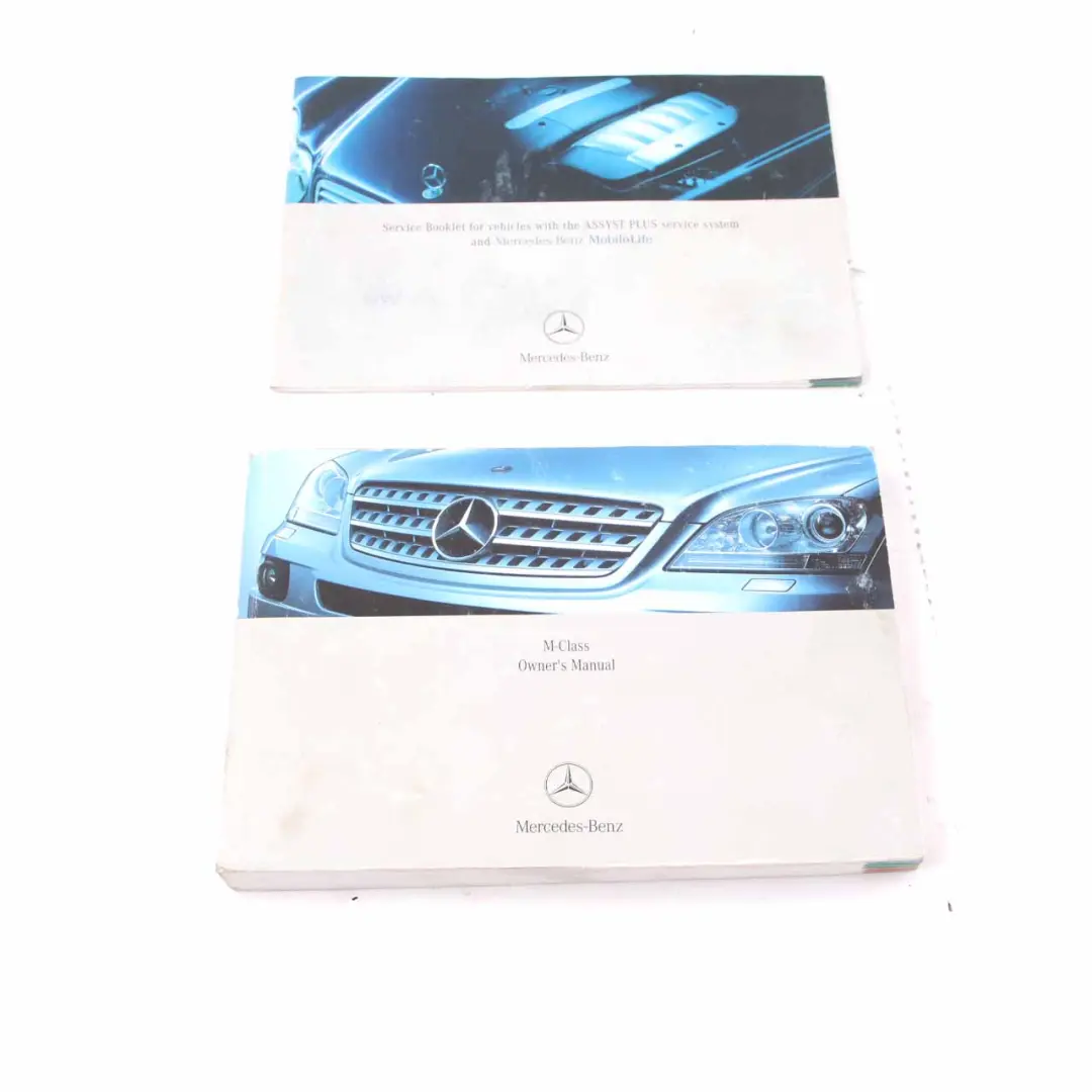 Mercedes ML W164 Owner's Handbook Service Booklet Manual Set - SKU A1645846168 - Part number A1645846168