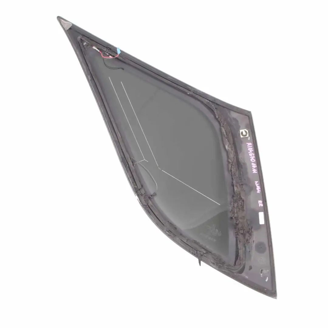 Window Glass Rear Right O/S Fender Triangle Tinted AS3 to Mercedes W164 with Part number A1646701611 Mercedes W164 Window Glass Rear Right O/S Fender Triangle Tinted AS3 - SKU A1646701611 - Part number A1646701611