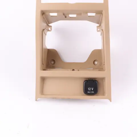 Mercedes ML W164 Rear Centre Console Cover Panel Bucskin Beige - SKU A1646800507-1 - Part number A1646800507