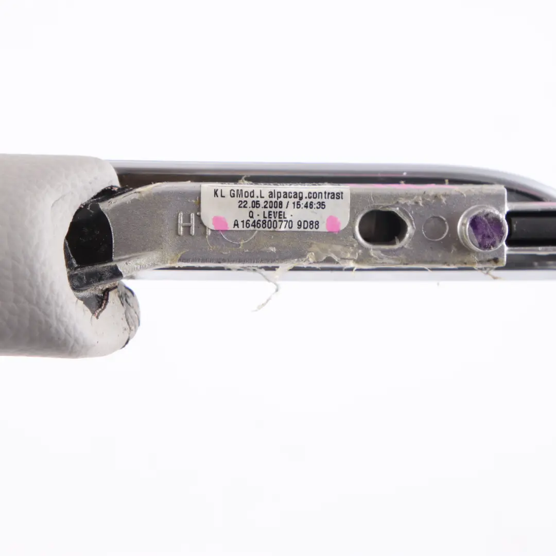 Mercedes ML W164 Centre Console Grab Handle Left N/S Alpaca Grey - SKU A1646800770 - Part number A1646800770