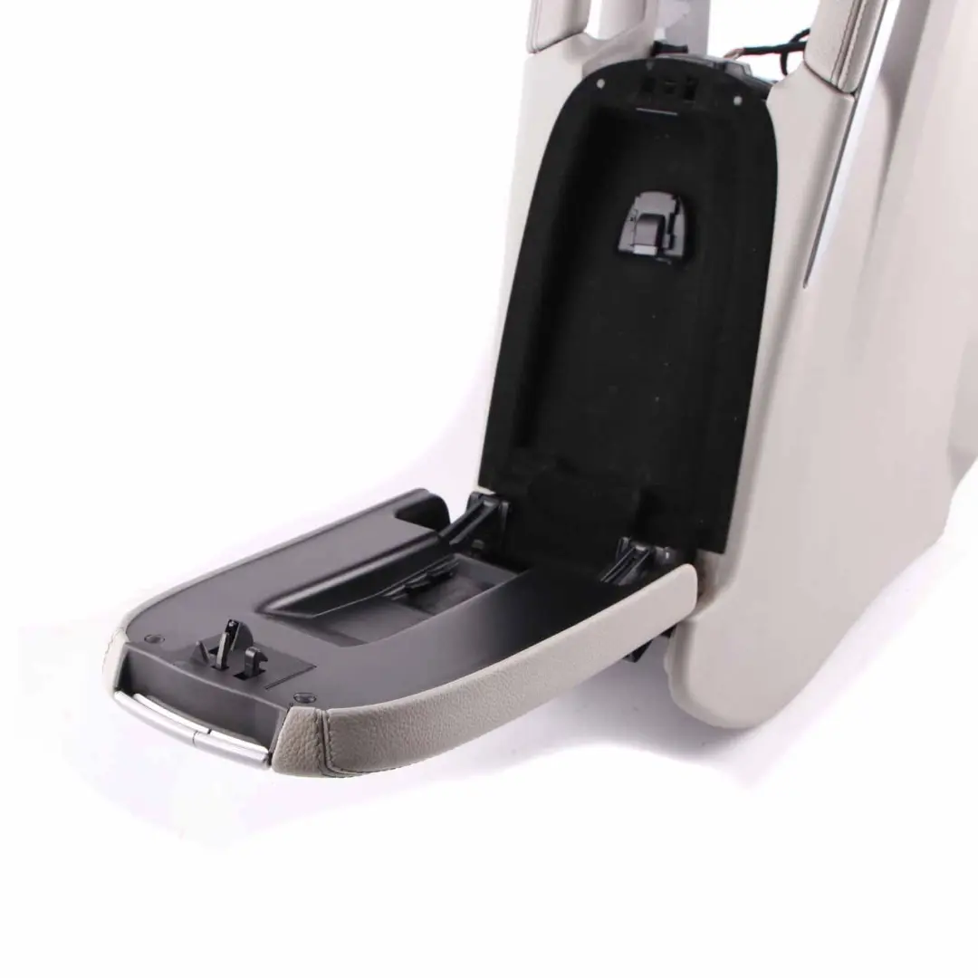 Mercedes ML W164 Centre Console Armrest Storage Housing Leather Grey - SKU A1646801052-1 - Part number A1646801052