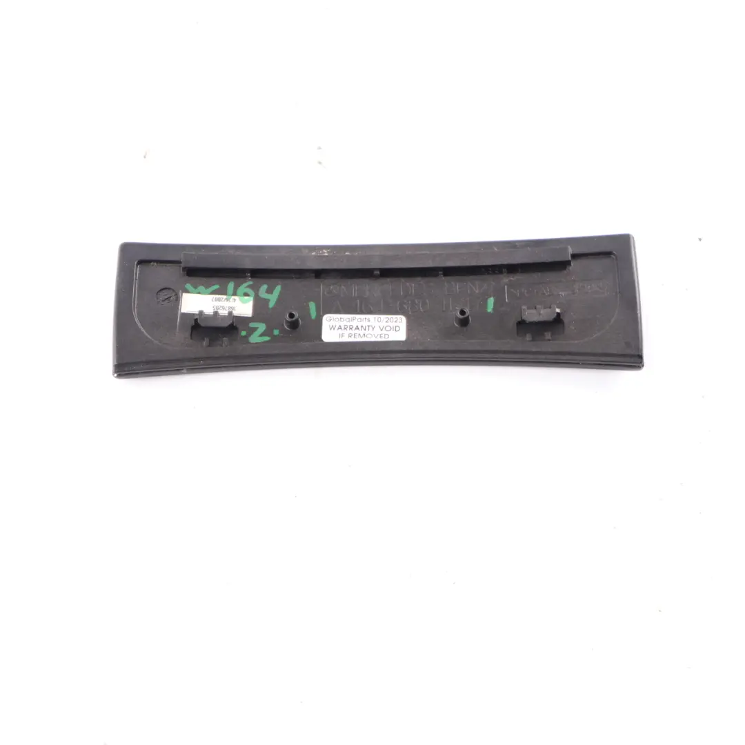 Mercedes ML W164 Centre Console Ashtray Tray Cover Trim Black - SKU A1646801117 - Part number A1646801117