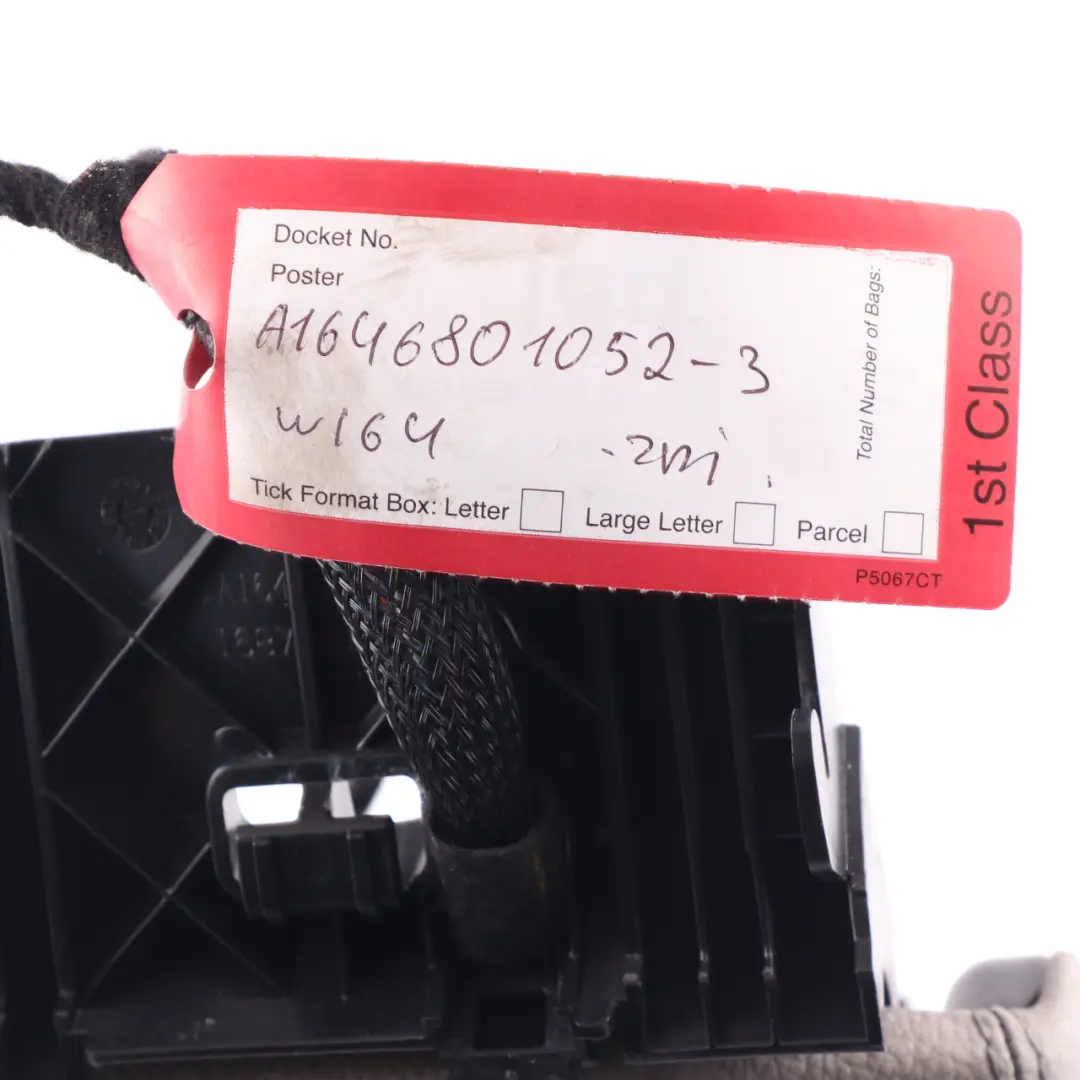 Centre Console Armrest Storage Cover Leather Nappa Grey to Mercedes ML W164 with Part number A1646801219 Mercedes ML W164 Centre Console Armrest Storage Cover Leather Nappa Grey - SKU A1646801219 - Part number A1646801219