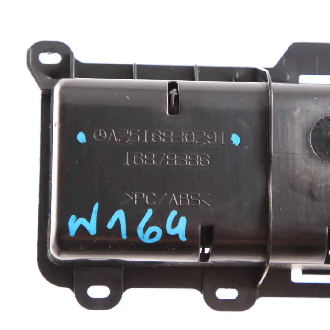 Mercedes ML W164 Rear Centre Console Storage Tray Compartment A2516830291 - SKU A1646801552 - Part number A1646801552