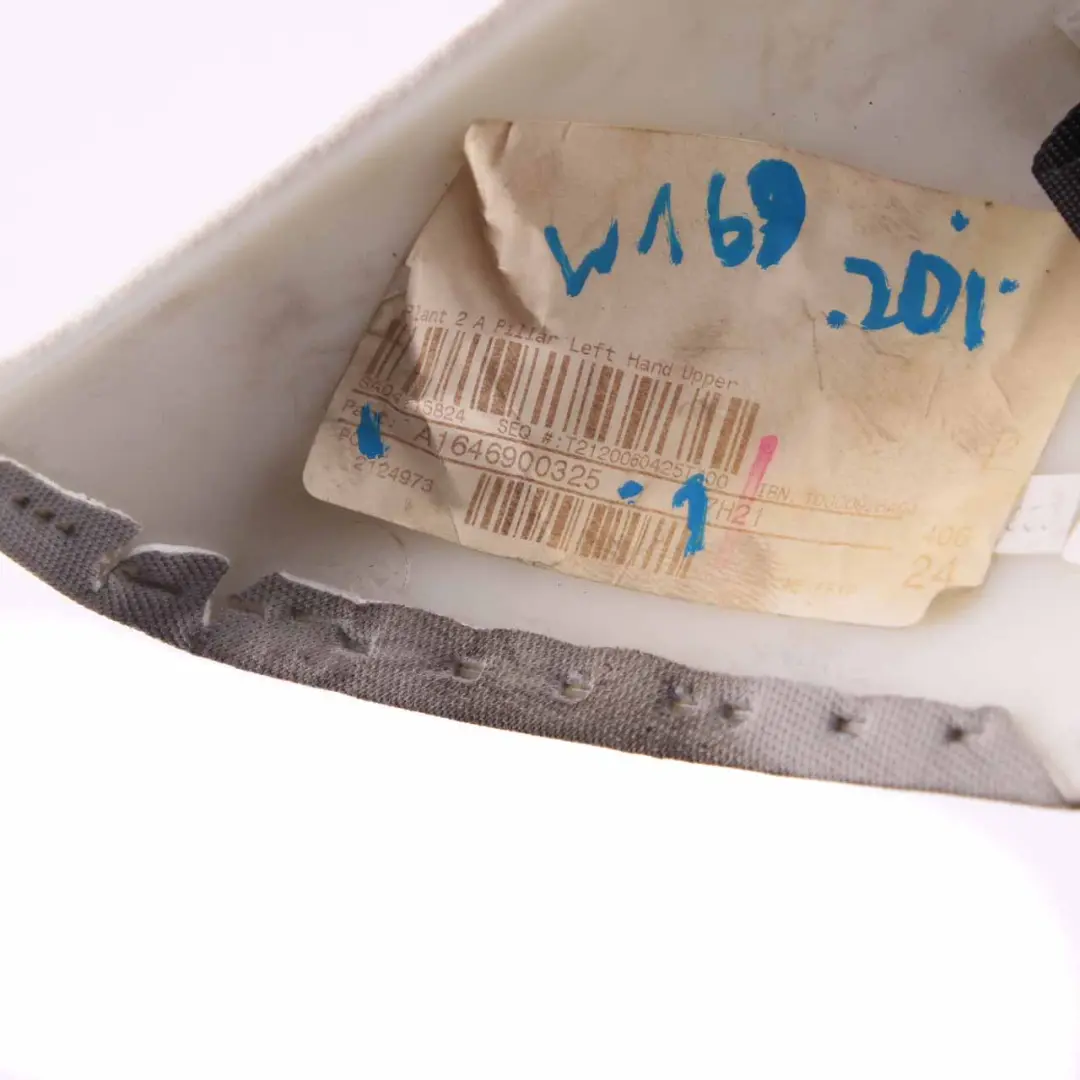 Säule Innen Raum Säule Trim Abdeckung Links Grau für Mercedes W164 A mit Teilenummer A1646900325 Mercedes W164 A Säule Innen Raum Säule Trim Abdeckung Links Grau - SKU A1646900325-1 - Teilenummer A1646900325