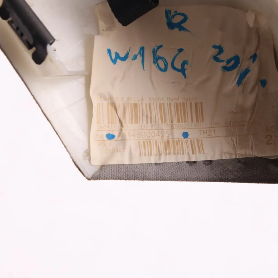 Mercedes W204 Innenverkleidung Rechts A Säulen Verkleidung A2046902226 - SKU A1646900425 - Teilenummer A1646900425