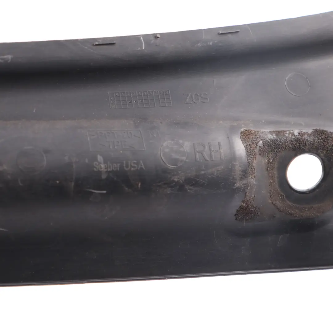  Coprire Mercedes ML W164 posteriore destro Pilastro D Pannello Nero - SKU A1646900433 - Numero di parte A1646900433