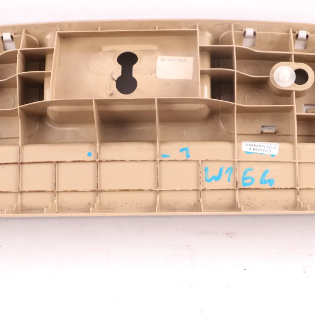 Mercedes ML W164 Tailgate Loading Trim Trunk Edge Cover Boot Beige - SKU A1646900987-1 - Part number A1646900987