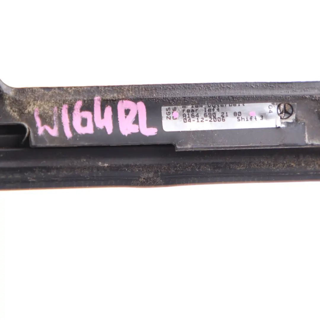 Window Strip Mercedes ML W164 Door Trim Moulding Rear Left N/S to with Part number A1646902180 Window Strip Mercedes ML W164 Door Trim Moulding Rear Left N/S - SKU A1646902180 - Part number A1646902180