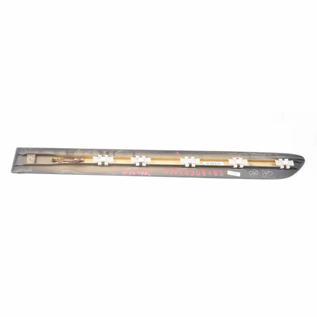 Mercedes ML W164 Door Trim Rear Right O/S Moulding Strip Obsidian Black - 197 - SKU A1646905462-OB - Part number A1646905462