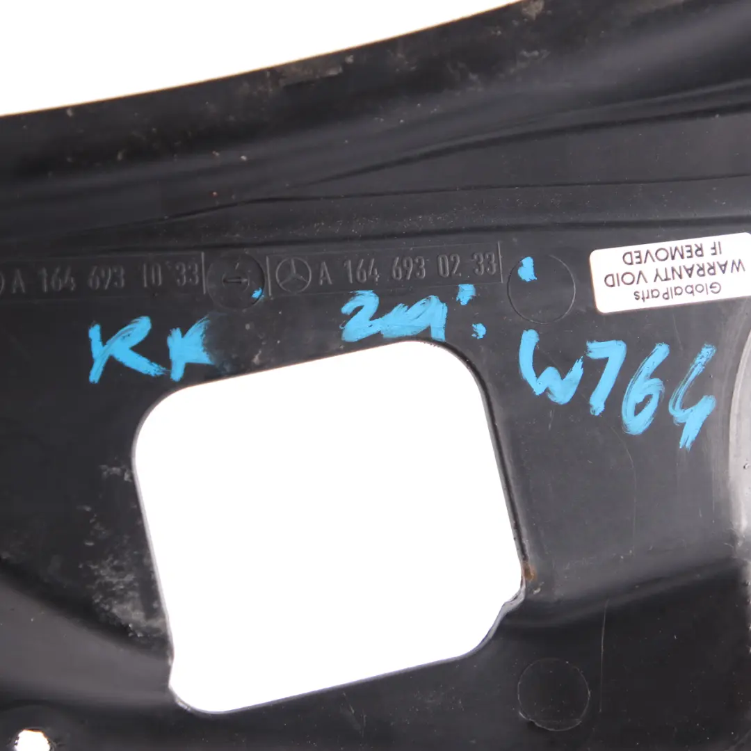 Mercedes W164 Pillar Cover Trim Mount Rear Right Panelling O/S - SKU A1646930233 - Part number A1646930233