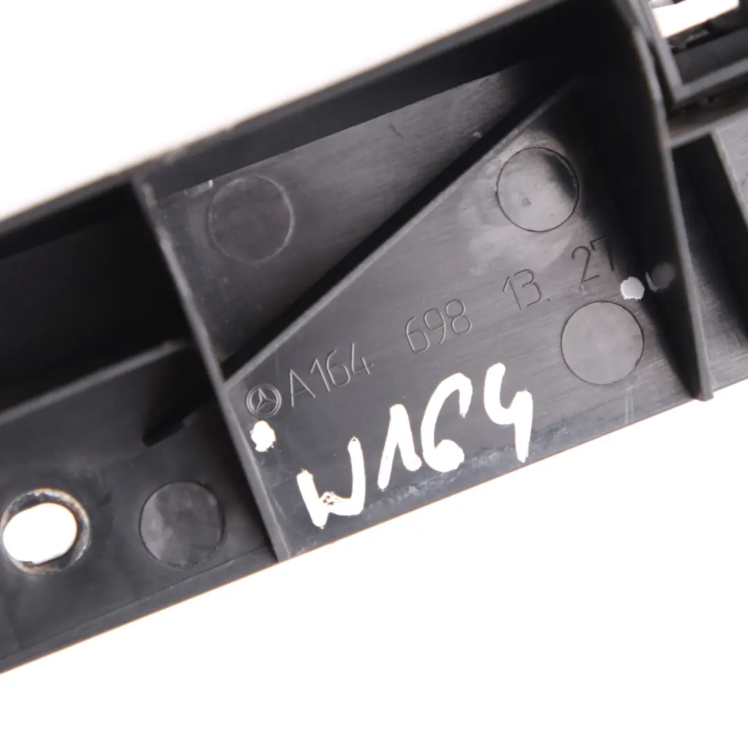 Left N/S Skirt Rail Entrance Mount Rear Part to Mercedes ML W164 with Part number A1646981327 Mercedes ML W164 Left N/S Skirt Rail Entrance Mount Rear Part - SKU A1646981327 - Part number A1646981327