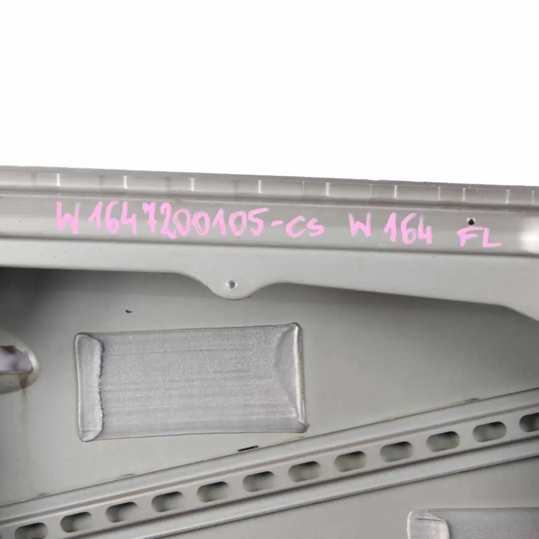 Door Front Left N/S Cubanite Silver Metallic - 723 to Mercedes W164 with Part number A1647200105 Mercedes W164 Door Front Left N/S Cubanite Silver Metallic - 723 - SKU A1647200105-CS - Part number A1647200105